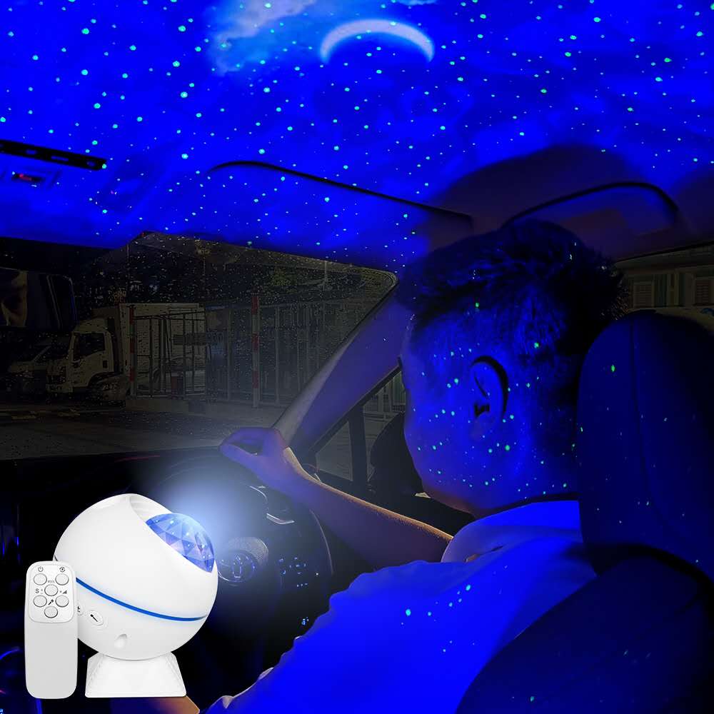 Starry Sky Universe Projection Lamp Car Home Atmosphere Starry Sky Light Starry Water Pattern Moon Led Night Light