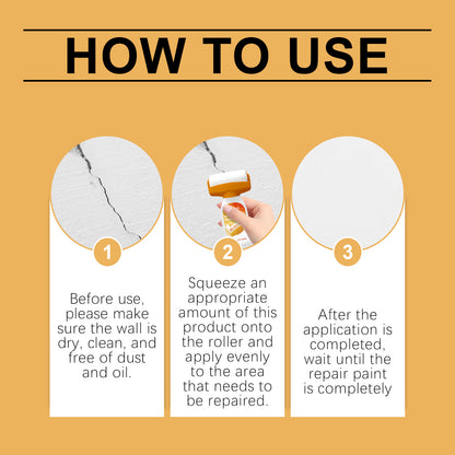 Wall Repair Roller Paint Repair Wall Holes Peels And Cracks Nail Eye Wall Paint Wall Repair Paste